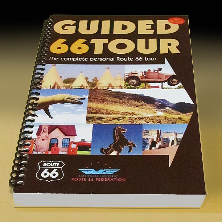 Updated 3rd Edition Guided 66 Tour Book - David Knudson